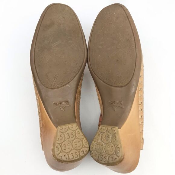 Pikolinos ROMANA Floral Leather Slingback Mules - Picture 6 of 11